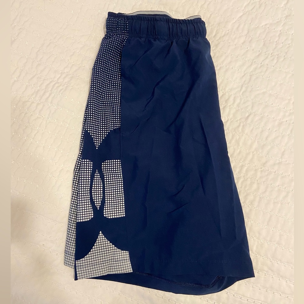 Under Armour Loose Fit Gym Shorts Navy